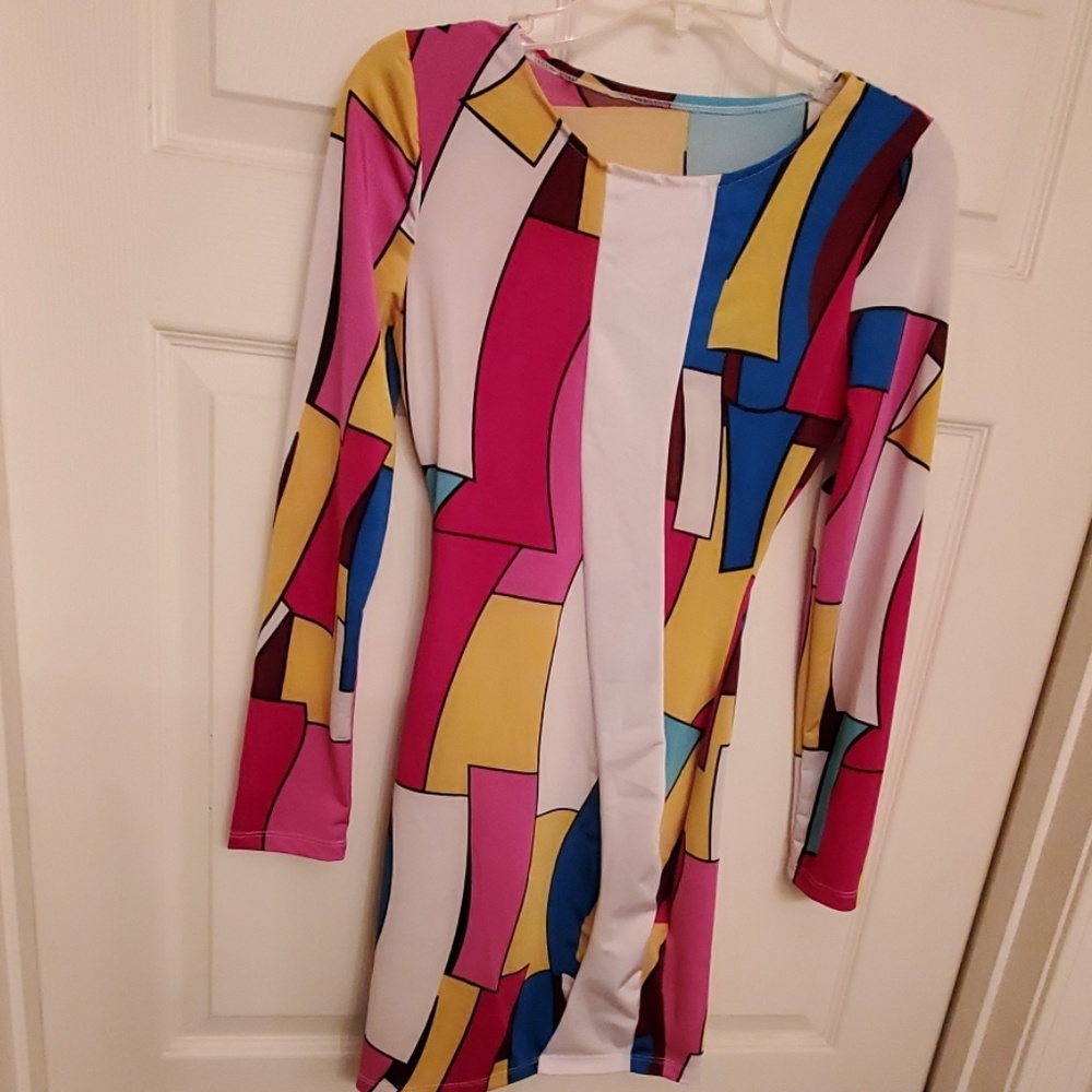 Color Block Dress